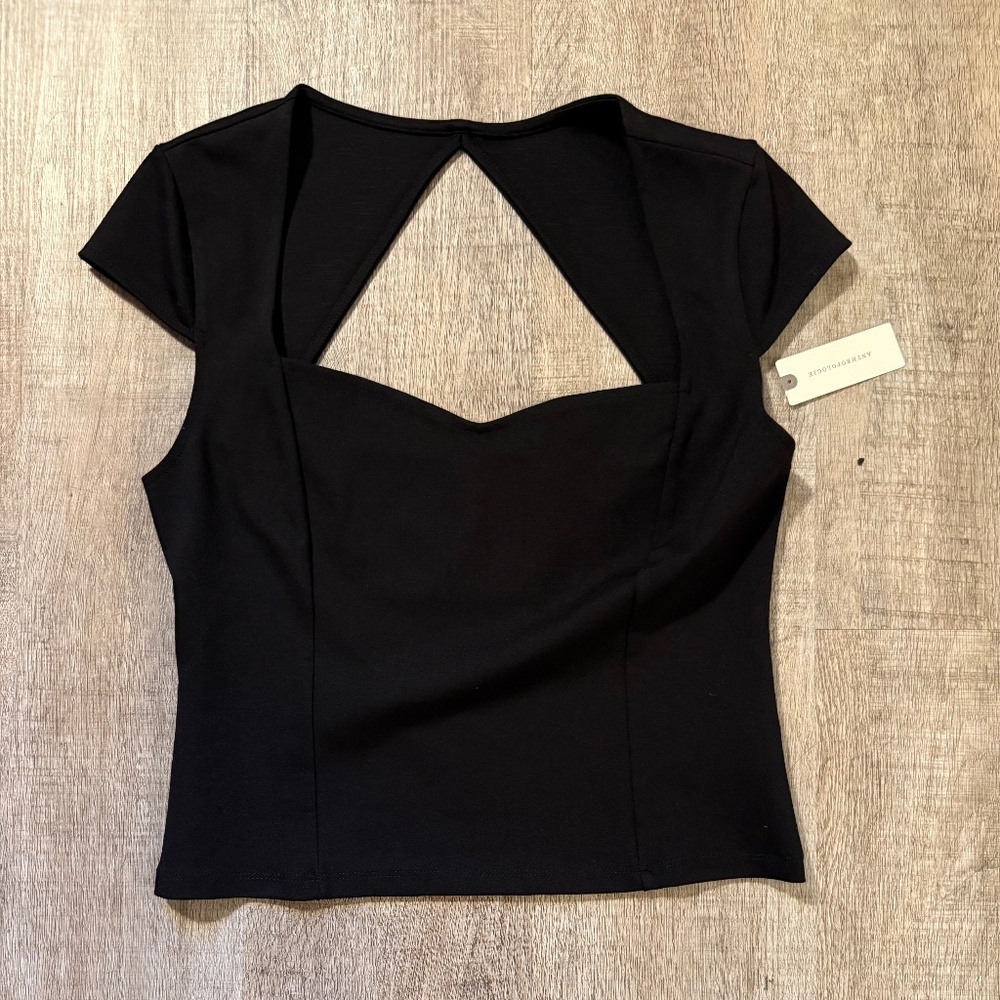 Maeve Sweetheart Ponte Top